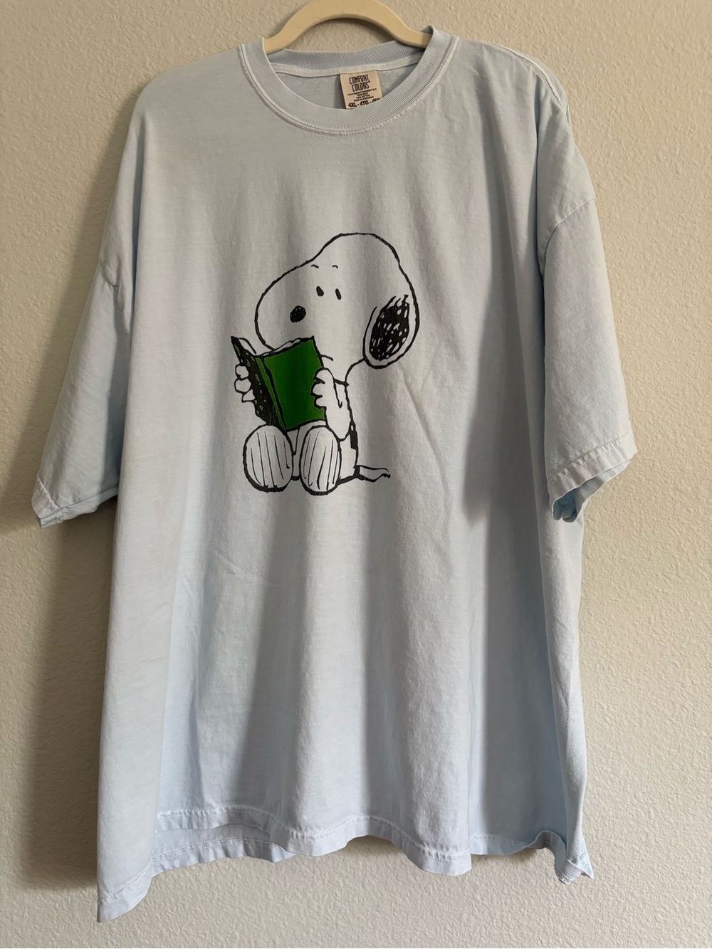 Comfort Colors Snoopy graphic tee Graphic Tee White 4XL